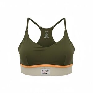 Adam Selman Sport Core Cami Foundation Sports Bra in Green Women's Size XL